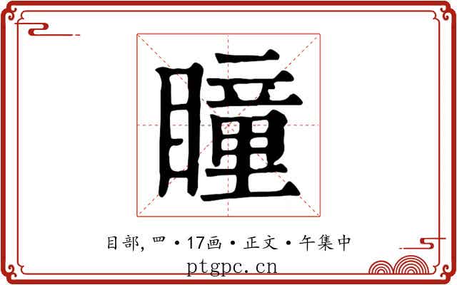 瞳