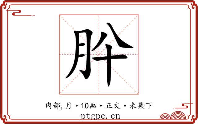 肸