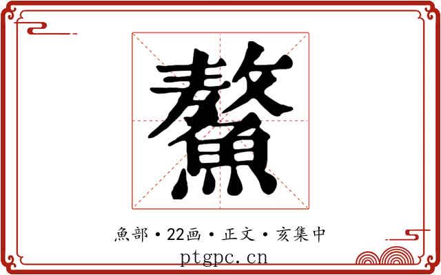 鰲