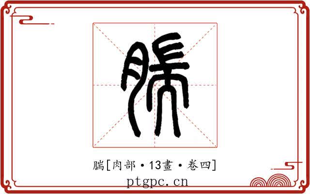 腨