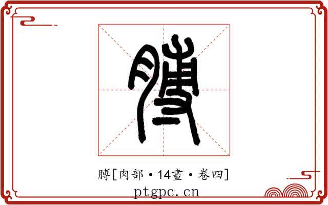 膊