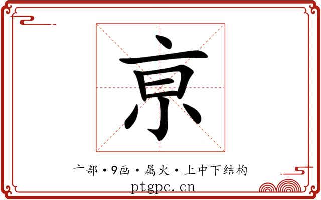 亰 亰