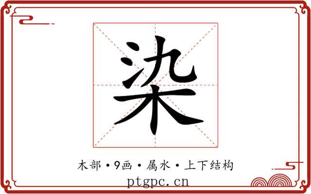 染