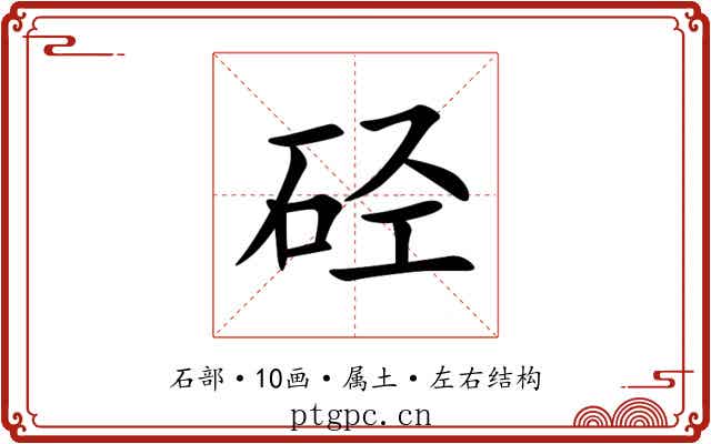 硁 硁