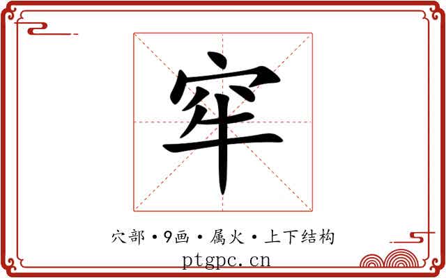 窂 窂