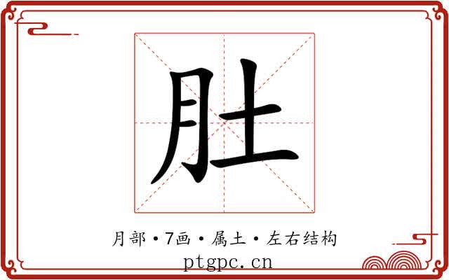 肚 肚