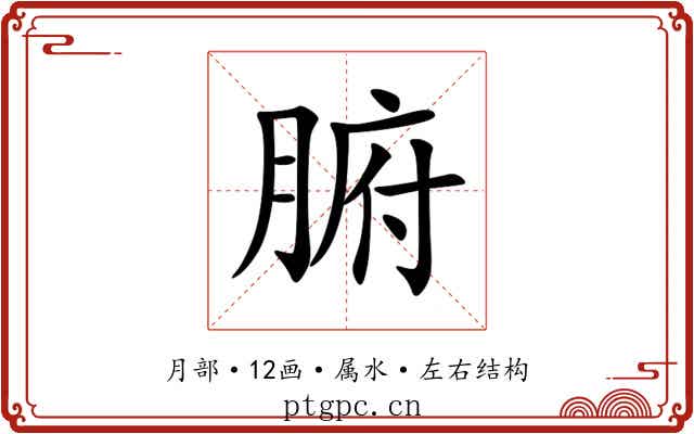 腑