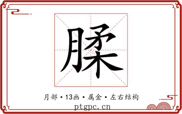 腬 腬