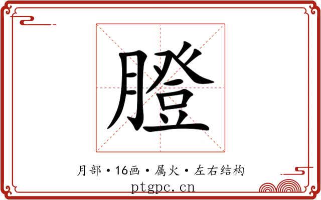 膯 膯