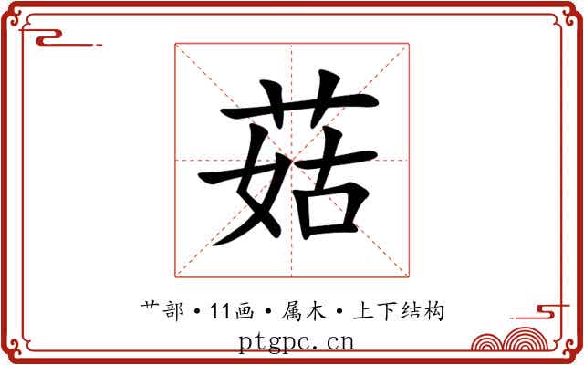 菇 菇