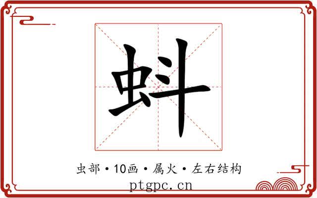 蚪 蚪