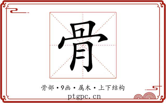 骨 骨