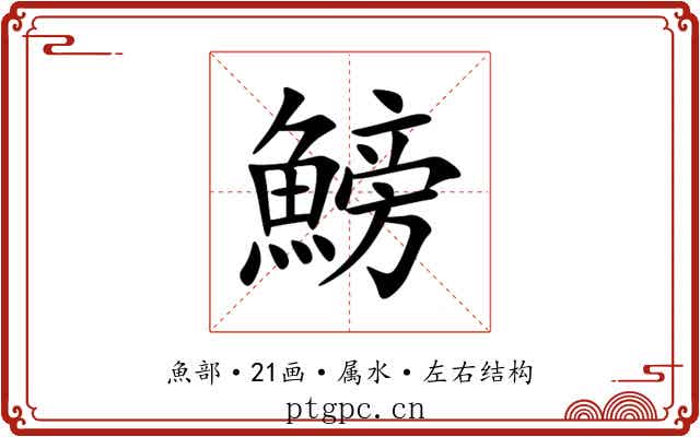 鰟 鰟
