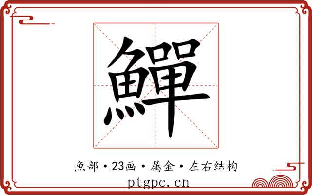 鱓 鱓