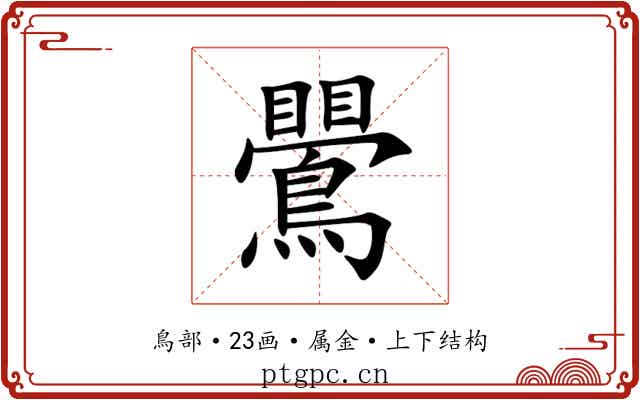 鷪 鷪